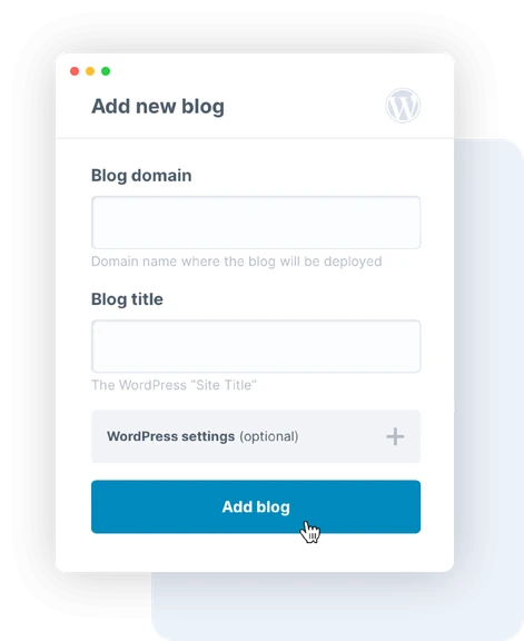 1-Click Blog Install
