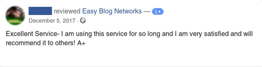 Facebook review
