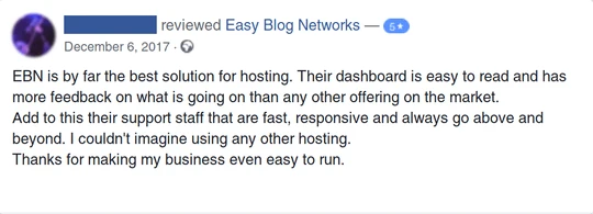 Facebook review