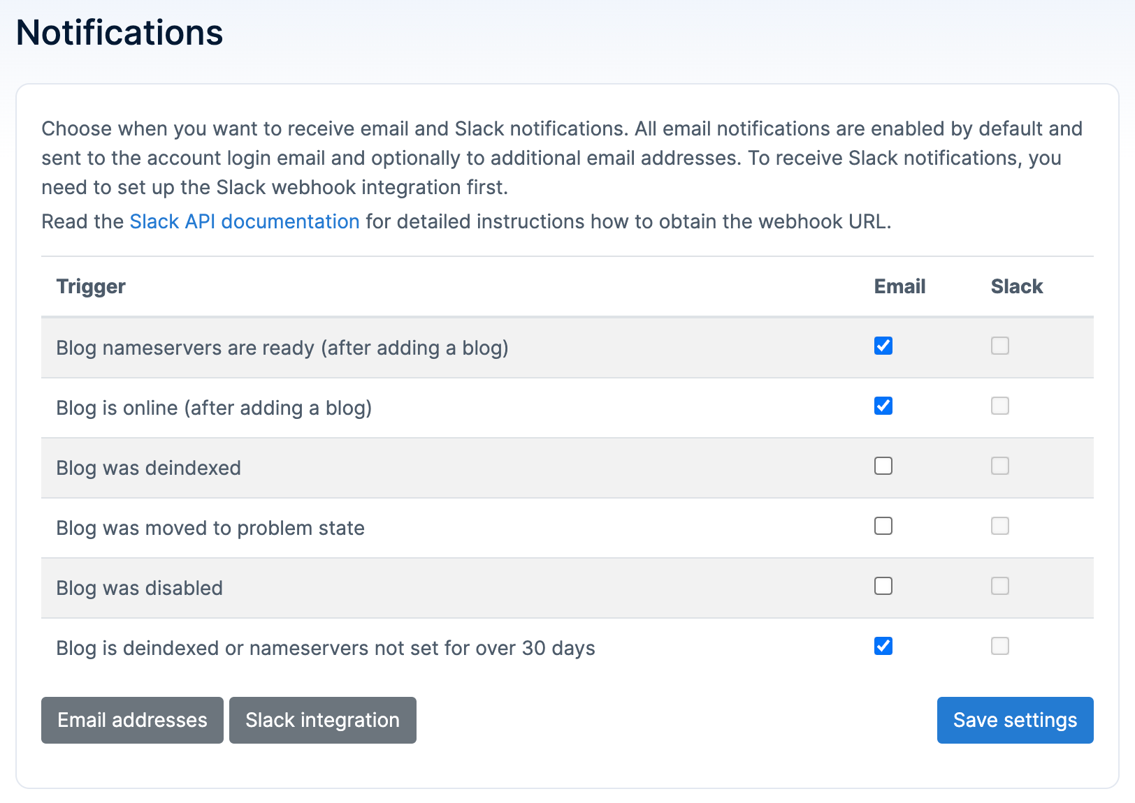 new notifications notifications settings screenshot