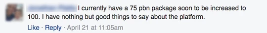 Facebook review