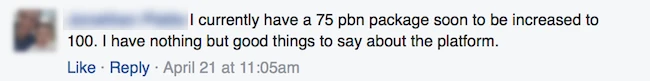 Facebook review
